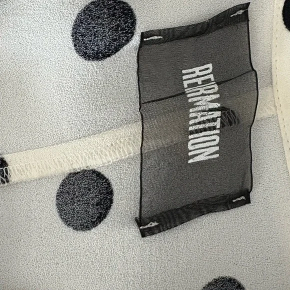 Reformation Polka Dot Dress - Picture 3 of 5